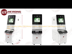 Phòng chờ an ninh cao CRM Tiền máy ATM Hệ thống tái chế tiền mặt Máy R06L