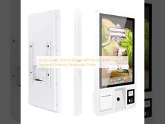 Đứng màn hình cảm ứng Máy tự phục vụ kỹ thuật số Kiosk thanh toán thanh toán Đặt hàng Đặt hàng nhà hàng