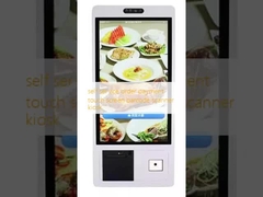 tự phục vụ đơn đặt hàng thanh toán màn hình cảm ứng quét mã vạch kiosk
