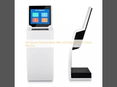 Kiosk thanh toán tự phục vụ với màn hình LED Máy thông minh 17 inch