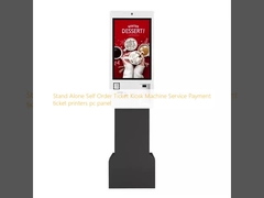 Đứng một mình tự đặt vé Máy bán vé Máy dịch vụ thanh toán Máy in vé máy tính bảng điều khiển