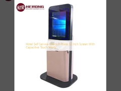 Khách sạn tự phục vụ Check In Kiosk 32 inch màn hình với cảm ứng 50nits
