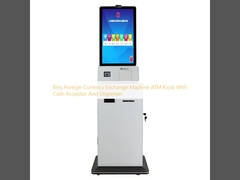Máy ATM Kiosk Đổi Ngoại Tệ 8ms Với Bộ Nhận và Rút Tiền Mặt