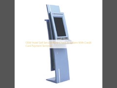OEM Khách sạn Kiosk tự phục vụ Kiosk Check In System With Credit Card Payment Terminal
