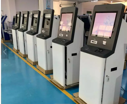 tự phục vụ máy atm máy báo cáo máy in xoay màn hình cảm ứng kiosk thanh toán ngoài trời