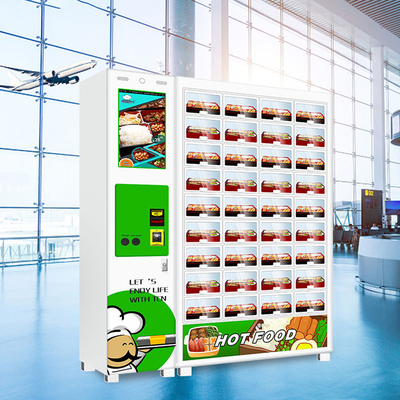Bán buôn Locker Máy bán hàng tự động Hộp thức ăn nóng ấm Hộp cơm trưa Máy bán hàng của nhà cung cấp để bán