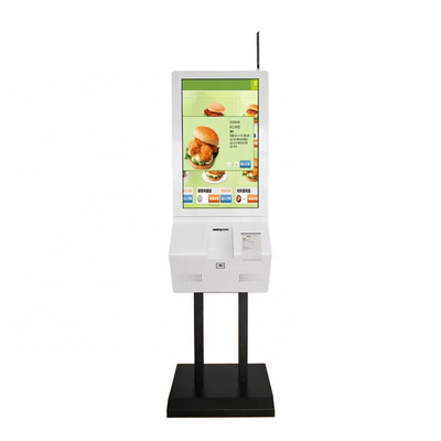 Kích thước màn hình 32 &quot;Tự phục vụ đặt hàng Máy bán vé thanh toán trong nhà kiosk