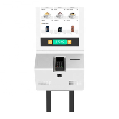 Kích thước màn hình 32 &quot;Tự phục vụ đặt hàng Máy bán vé thanh toán trong nhà kiosk
