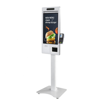 24 &quot;Màn hình cảm ứng Tự đặt hàng Máy tính Kiosk Hệ thống POS thanh toán