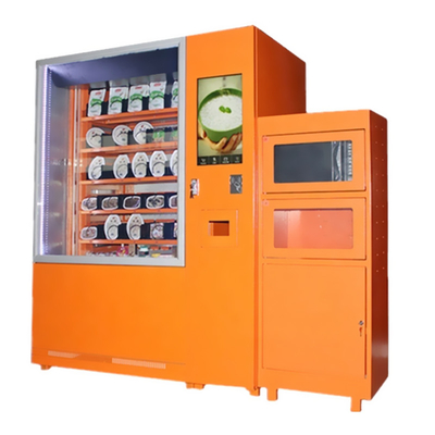 Máy bán hàng đồ ăn nhanh Nudles tự phục vụ với lò vi sóng