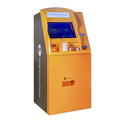 Kiosk thanh toán tự phục vụ OEM Máy ATM đậu xe màn hình cảm ứng 19 "