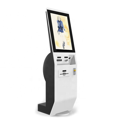 Máy kiosk thanh toán vé tự phục vụ màn hình cảm ứng 19 &quot;cho nơi đỗ xe giải trí