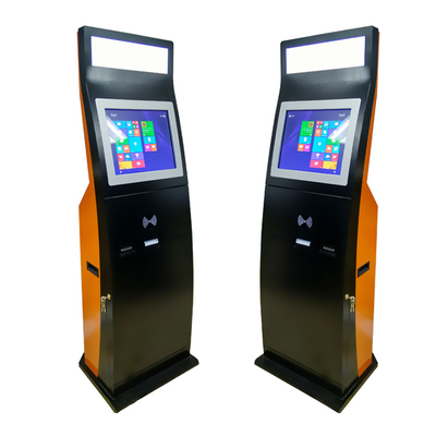 Màn hình cảm ứng 22 inch Kiosk tự thanh toán tiền mặt và máy nhận tiền xu
