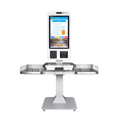 Tự phục vụ Đặt hàng Kiosk Thanh toán Hệ thống Pos Thu ngân Máy chấp nhận tiền mặt