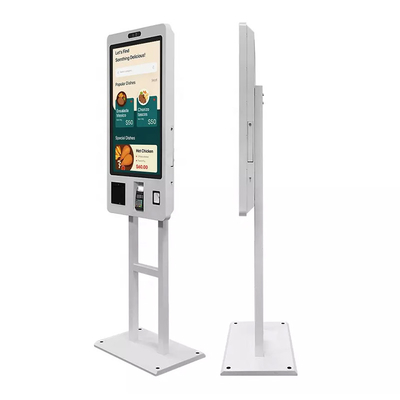 Máy tự thanh toán POS 21,5 inch Máy thanh toán tự phục vụ Kiosk đặt hàng cho KFC
