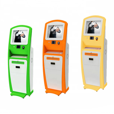 Máy bán vé tự động Máy bán thẻ tín dụng tiền mặt Máy đọc thẻ tín dụng cho trong nhà