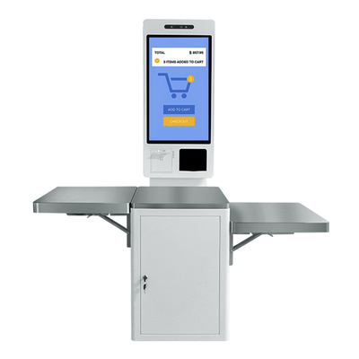 Tự phục vụ Kiểm tra Kiosk Máy POS Thanh toán cho Siêu thị