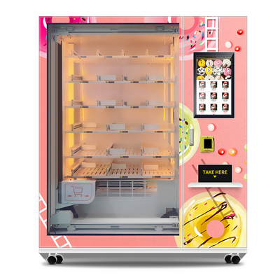 CCC FCC Salad Máy bán thực phẩm tươi sống Kiosk cho trong nhà