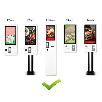 Hệ điều hành Linux 27 inch Kiosk tự đặt hàng cho Mc Donald'S KFC