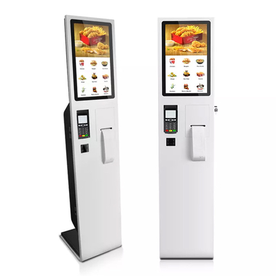 Màn hình cảm ứng 22 inch Tự đặt hàng Kiosk thanh toán không dùng tiền mặt cho nhà hàng