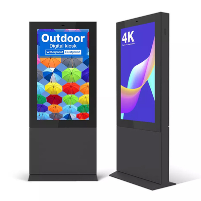 Kiosk màn hình cảm ứng 55 inch chống thấm nước cho quảng cáo