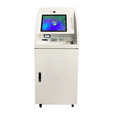 Kiosk tự phục vụ LCD Gửi tiền mặt Nhận máy ATM Thiết bị đầu cuối thanh toán