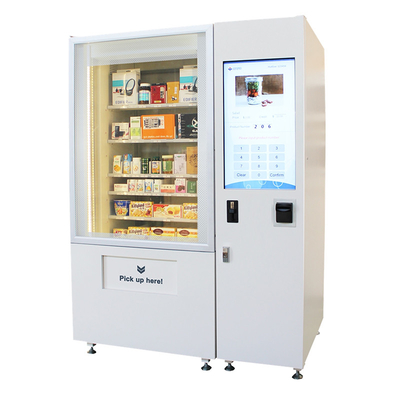 Máy bán lẻ đồ ăn nhẹ và đồ uống chống trộm màn hình cảm ứng Kiosk tự phục vụ