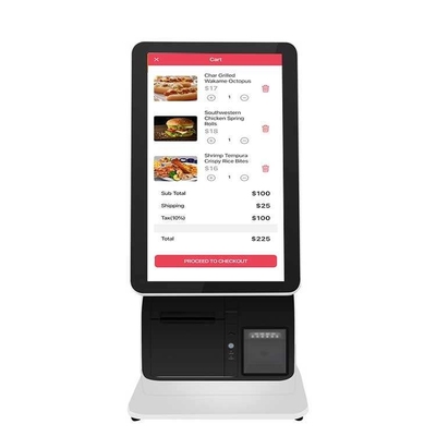 Màn hình cảm ứng tự phục vụ đặt hàng thanh toán hóa đơn kiosk tự phục vụ độc lập