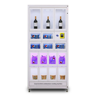 Màn hình cảm ứng 22 inch Máy bán hàng tự động Bevrage Kiosk Máy lọc rượu
