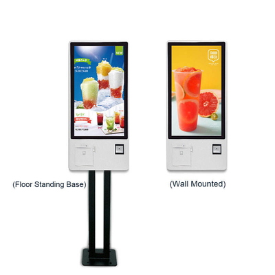 màn hình cảm ứng kiosk giá thức ăn nhanh ngoài trời kiosk tự thanh toán kiosk