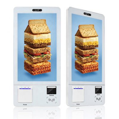 Máy thanh toán kiosk tự đặt hàng treo tường 32 inch cho nhà hàng