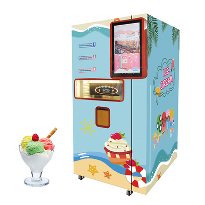 Máy bán kem tự phục vụ tự động Kiosk tự thanh toán
