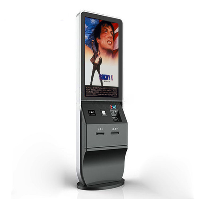 Máy kiosk thanh toán với máy quét mã vạch phân phối thẻ Đầu đọc NFC