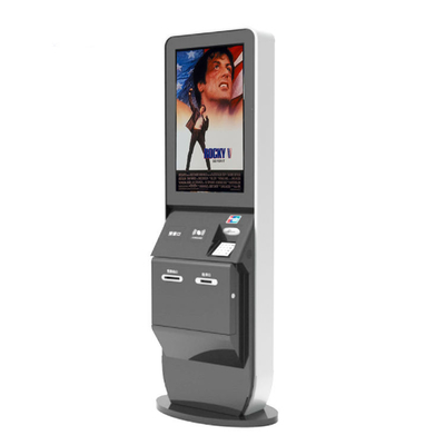 Máy kiosk thanh toán với máy quét mã vạch phân phối thẻ Đầu đọc NFC