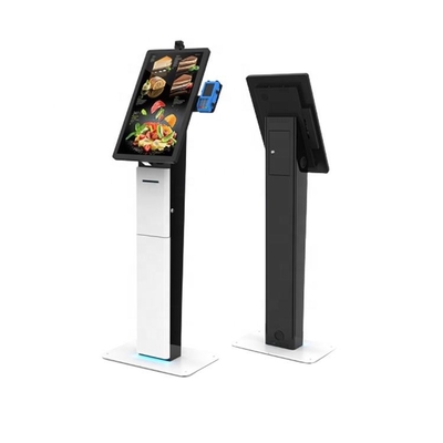 Máy thanh toán kiosk đặt hàng tự phục vụ với máy in vé