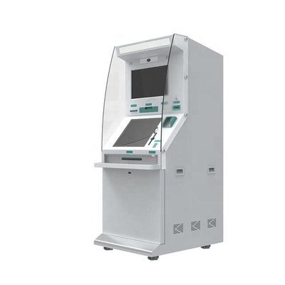 Máy gửi tiền mặt Máy gửi tiền mặt màn hình kép cho thanh toán kiosk ngân hàng