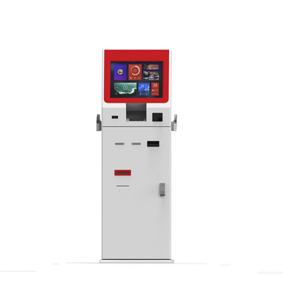 Màn hình cảm ứng Đặt hàng thanh toán Kiosk tự phục vụ với máy quét mã vạch