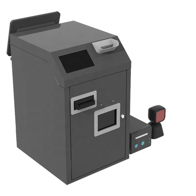 Màn hình cảm ứng Máy tái chế tiền mặt CRS Kiosk tự phục vụ với máy quét mã vạch