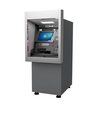 Máy gửi tiền ATM ngoài trời Máy gửi tiền tự động chuyển khoản 24 giờ