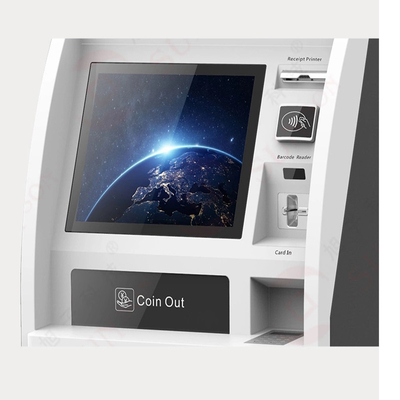 Kiosk máy gửi tiền chống đánh cá với màn hình cảm ứng 17 inch