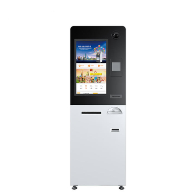 Máy ngân hàng tự động 17 inch Máy thu đổi ngoại tệ Atm