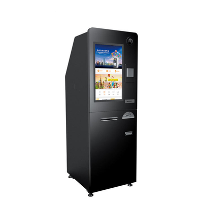Máy ngân hàng tự động 17 inch Máy thu đổi ngoại tệ Atm