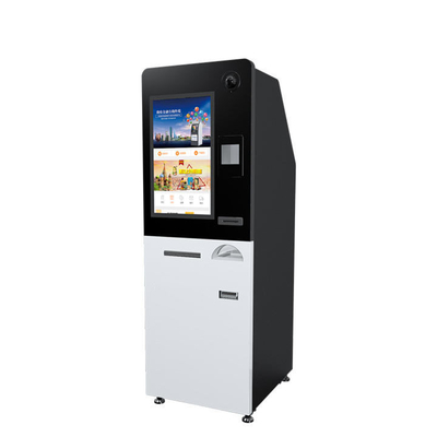 Máy ngân hàng tự động 17 inch Máy thu đổi ngoại tệ Atm