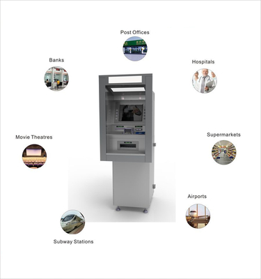 Màn hình 22 inch Máy rút tiền ATM Máy rút tiền tự động Máy gửi tiền mặt