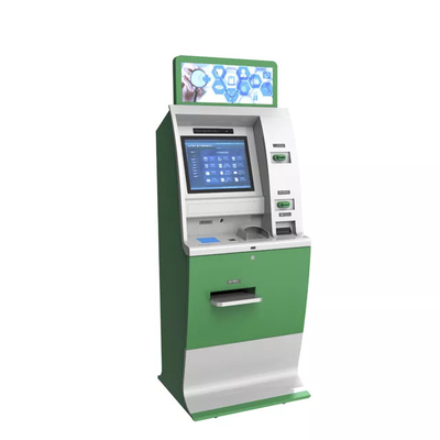 Màn hình cảm ứng Máy thanh toán tiền mặt kiosk tự phục vụ cho ngân hàng siêu thị