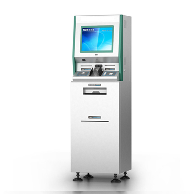 ODM Tự phục vụ atm Thiết bị đầu cuối máy rút tiền mặt để thanh toán qua ngân hàng
