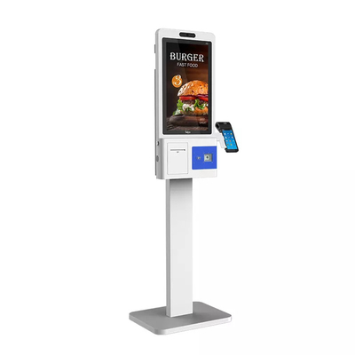 Trung tâm mua sắm Máy bán hàng tự động Kiosk tự thanh toán với đầu đọc thẻ tín dụng