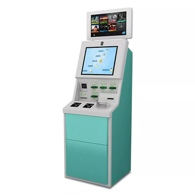 Red White 8ms 64GB ROM Máy rút tiền tự động Atm cho khách sạn