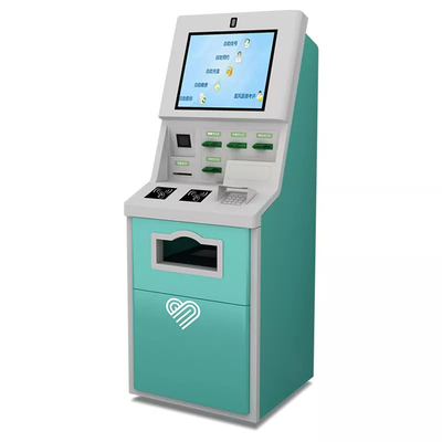 Red White 8ms 64GB ROM Máy rút tiền tự động Atm cho khách sạn