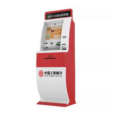 Màn hình cảm ứng Thanh toán tiền mặt Atm Kiosk Máy đổi tiền tự phục vụ